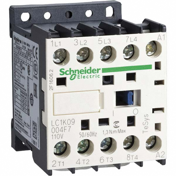 Schneider Electric IEC Contactor: 4 Poles - LC1K09008E7