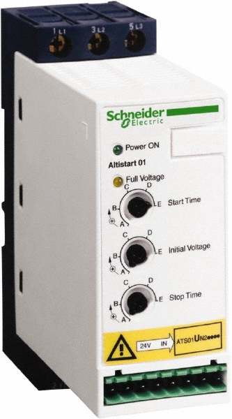 Schneider Electric 9 Amp, 600 Coil VAC, Nonreversible Enclosed IEC Motor Starter - LE1D093A62OX70