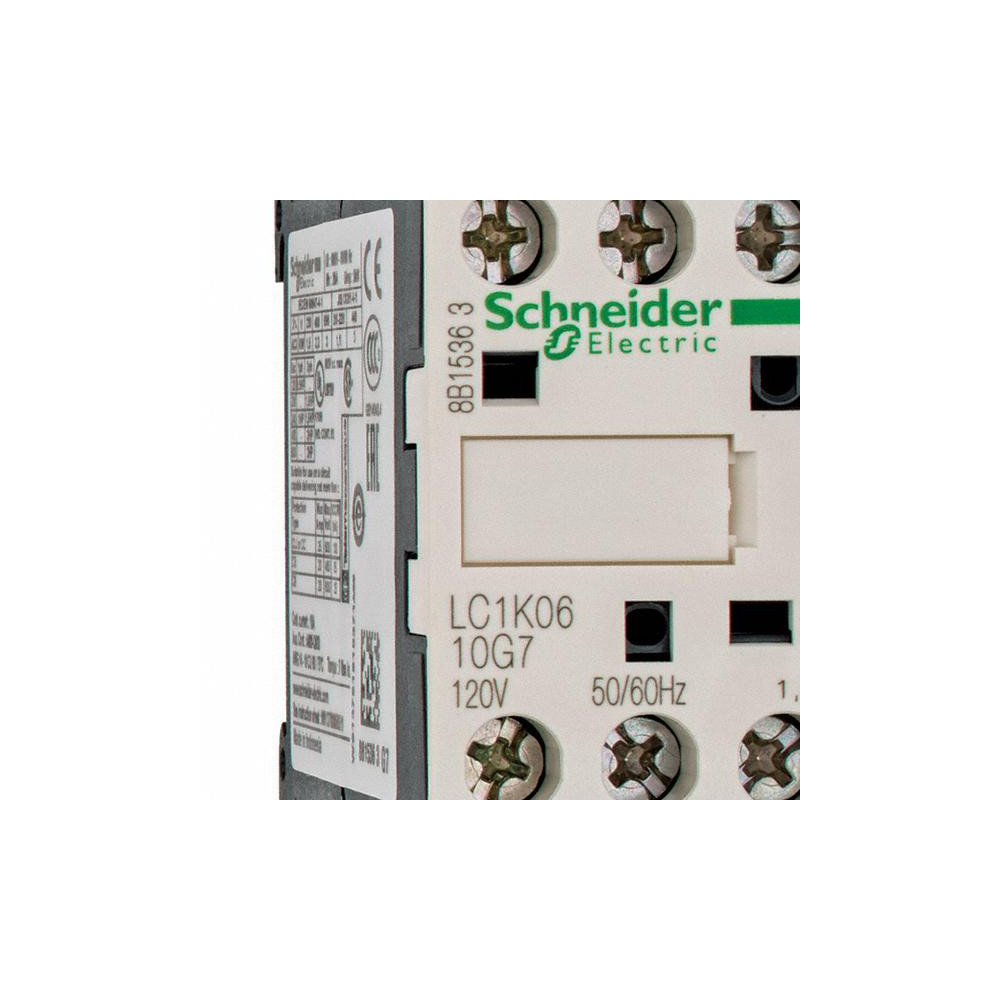 Schneider Electric IEC Contactor: 3 Poles, NO - LC1K0610G7