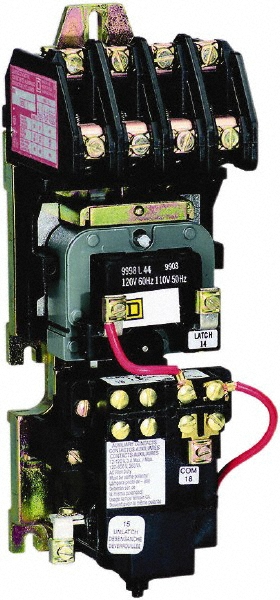 Square D No Enclosure, 3 Pole, Electrically Held Lighting Contactor - 8903LO30V03