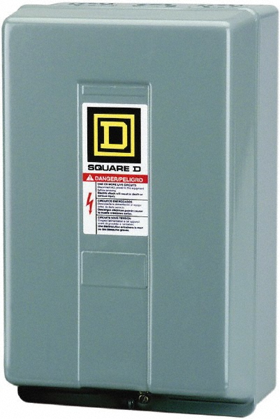 Square D No Enclosure, 3 Pole, Electrically Held Lighting Contactor - 8903LO30V03