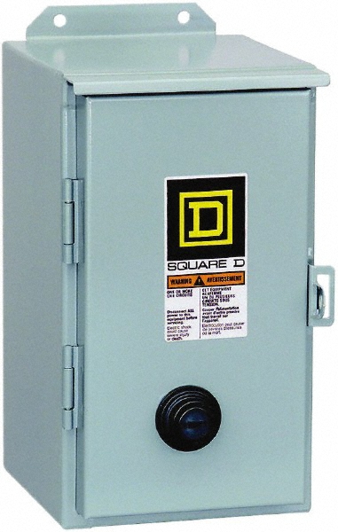 Eaton Cutler-Hammer 120 Coil VAC, 18 Amp, Nonreversible Enclosed Enclosure NEMA Motor Starter - ECN0508AAA