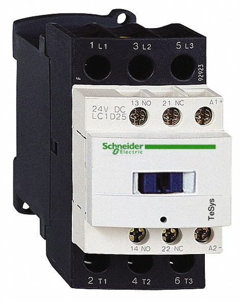 Schneider Electric IEC Contactor: 3 Poles, NC - LP1K1201BD3