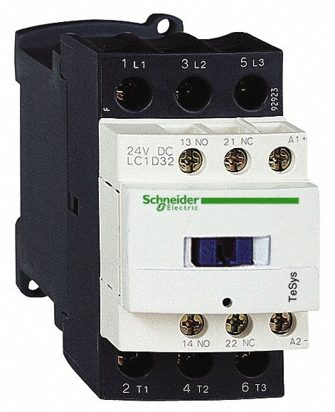 Schneider Electric IEC Contactor: 3 Poles, NC - LP1K1201BD3