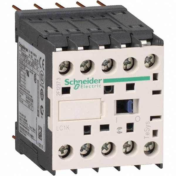 Schneider Electric IEC Contactor: 3 Poles, NO - LP1K0610ED