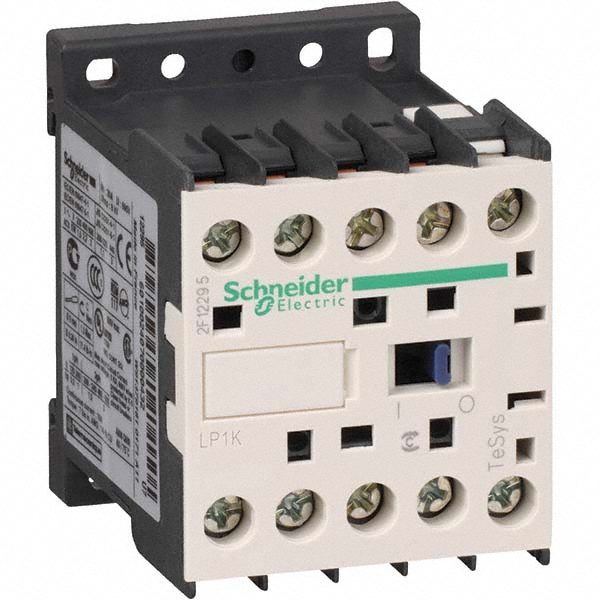 Schneider Electric IEC Contactor: 3 Poles, NO - LP1K0610ED