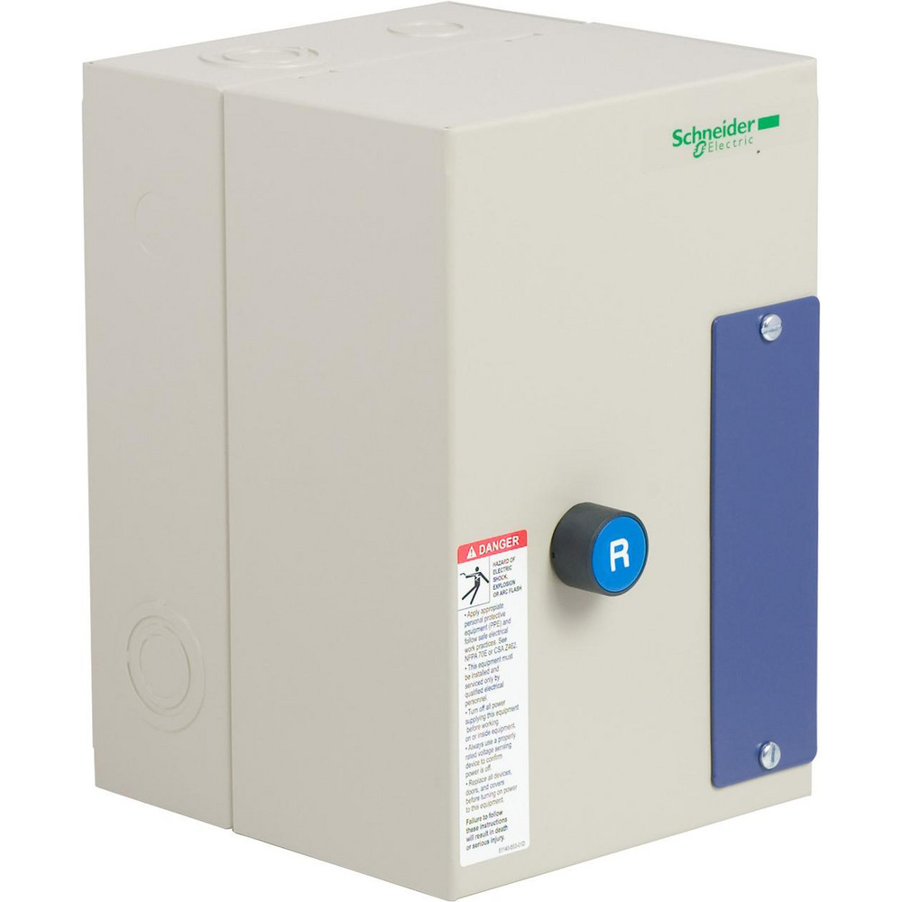 Schneider Electric 9 Amp, 208 Coil VAC, 50/60 Hz, Nonreversible Enclosed IEC Motor Starter - LE1D093A62OL70