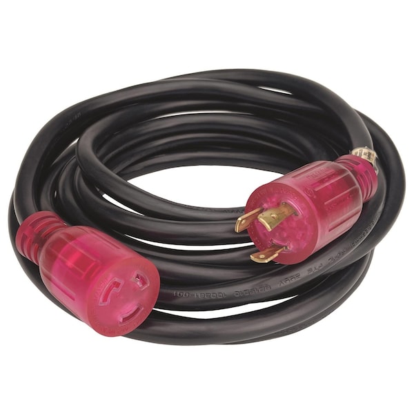 Reliance Controls 10/3 SJTW 125 V 20 ft. L Generator Power Cord - PC3120