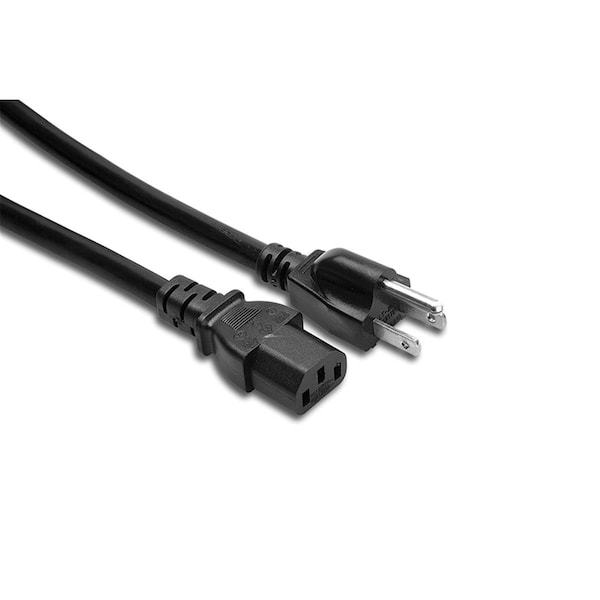 Hosa Technology HOSA TECHNOLOGY 1.5 Power Cord - IEC C13 to Nema 5-15P - PWC401.5