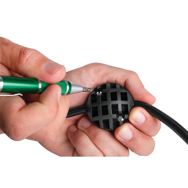 Perform Tool Retractable 40 Foot of 12 Gauge 15 Amp Cord With Polarized Plug Black Wall Mount - W2278