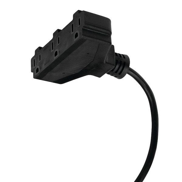 Perform Tool Retractable 40 Foot of 12 Gauge 15 Amp Cord With Polarized Plug Black Wall Mount - W2278