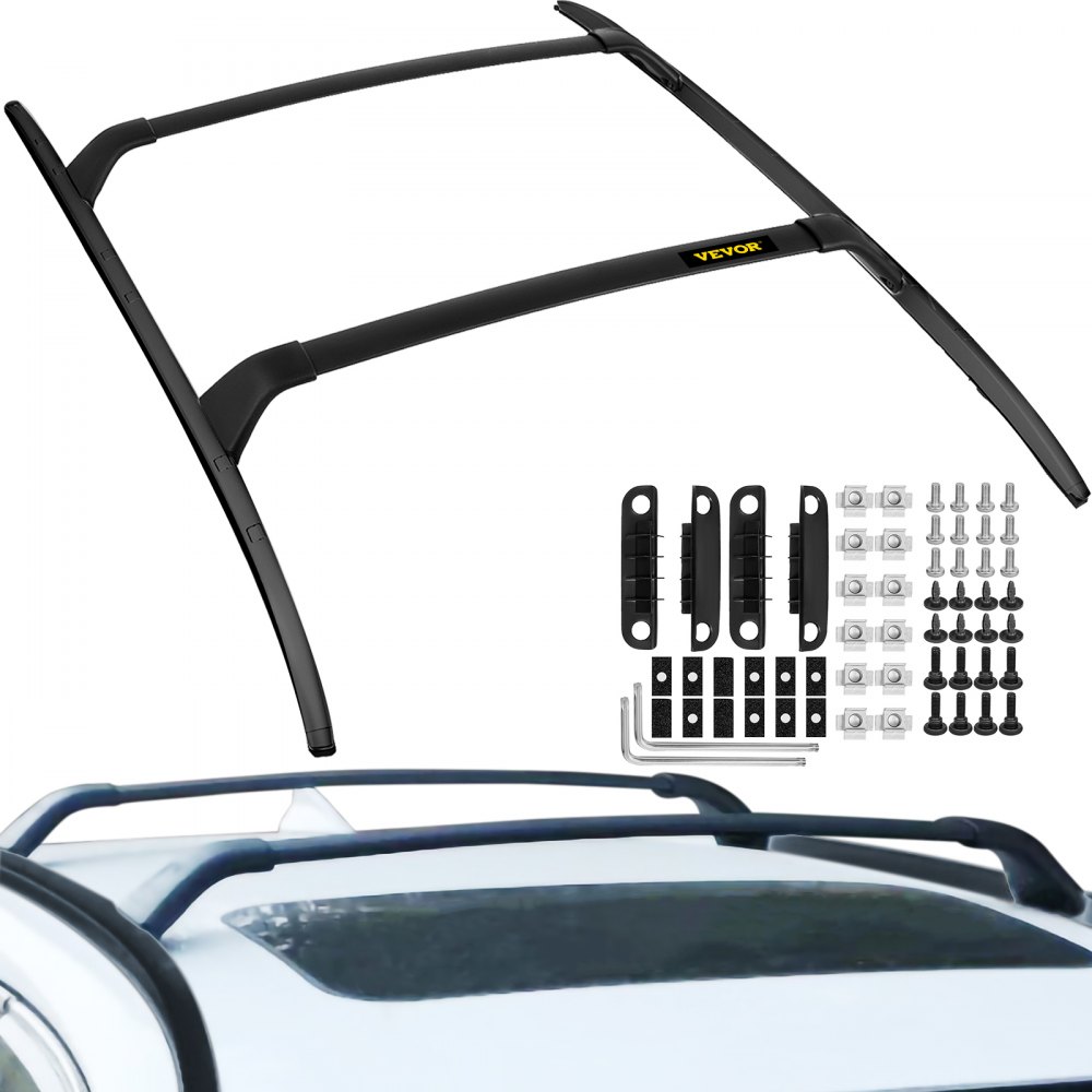 VEVOR Roof Rack Compatible with Mazda CX-5 CX5 2017 2018 2019 2021 4PCS Roof Rack Rail Cross Bar Crossbar - CDJ17-18MZDHGJCG1V0
