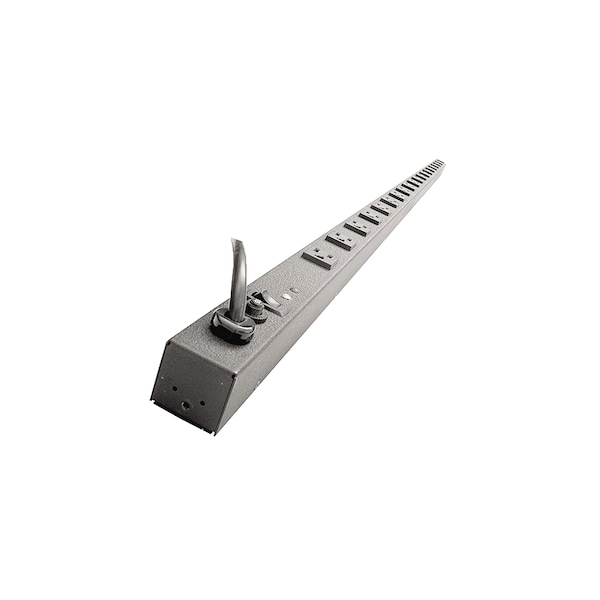 Chatsworth Products Cpi BASIC VERTICAL PWR STRIP (PDU), SGL PHASE, 125V, 20A, 24-RECPT - 12848-705