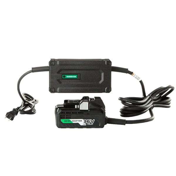 Metabo Hpt 36V MV Corded AC Adapter, for all 36V Tools - ET36AM