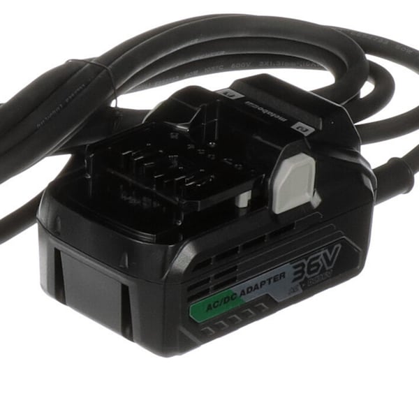 Metabo Hpt 36V MV Corded AC Adapter, for all 36V Tools - ET36AM