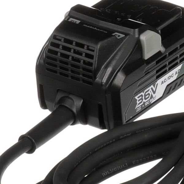 Metabo Hpt 36V MV Corded AC Adapter, for all 36V Tools - ET36AM