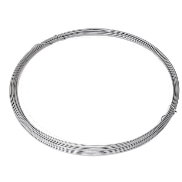 Red Brand Utility Wire, 17.1 ft-lb L, 9 Gauge, 100 lb Working Load, Steel, Smooth - 73432/5524