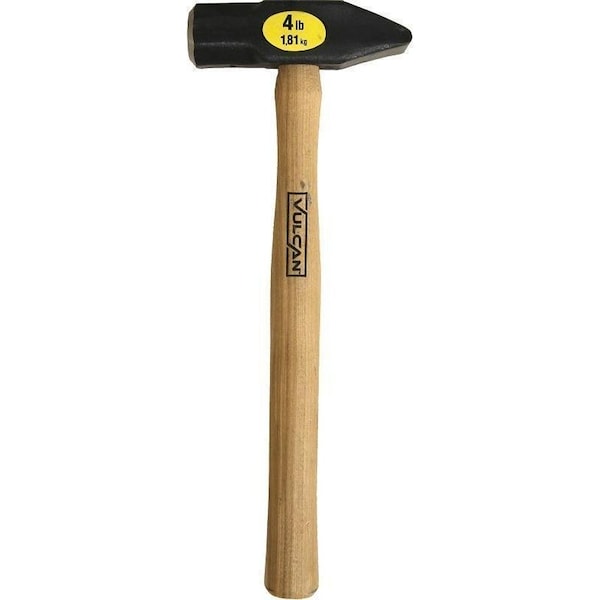 Vulcan Hammer, 4 lb Head, Cross, Cross-Pein, Forged Milled Head, Steel Head - 34517