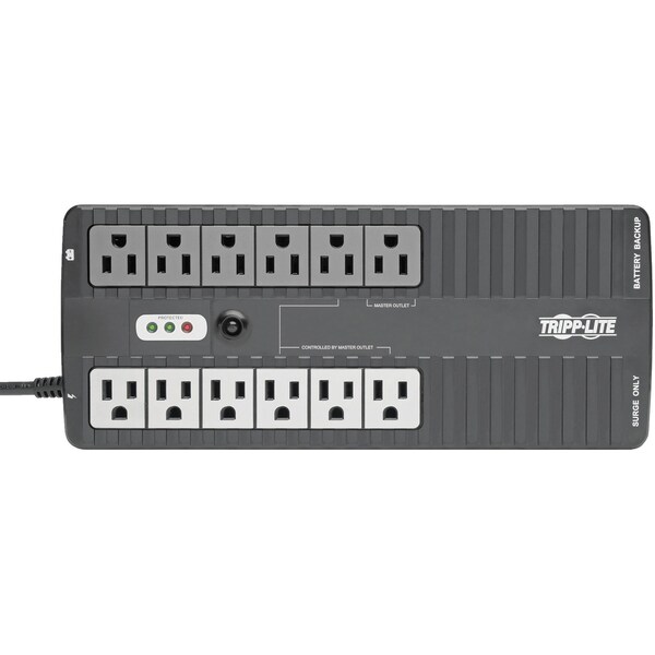 Tripp Lite UPS System, Standby, Desk Top/Tower, 750VA - ECO750UPS