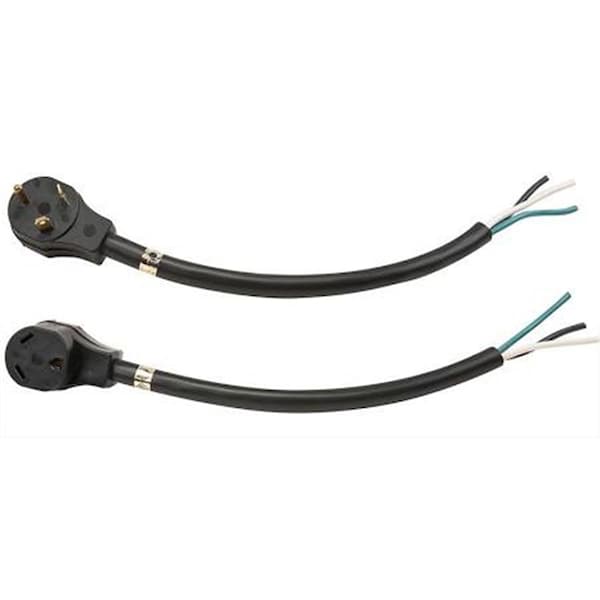 Technology 18 ft. 30A Female Power Cord Adapter for Connecting - T6D-30A18FOST