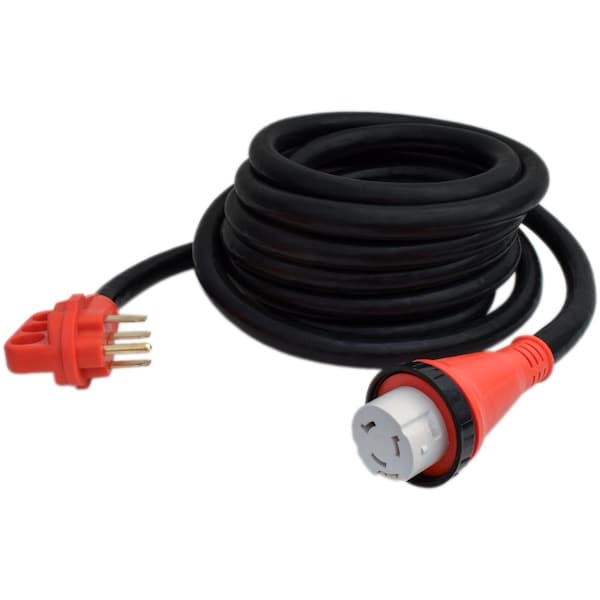 Valterra 50AMP RV DETACHABLE POWER CORD 25FT - A10-5025ED