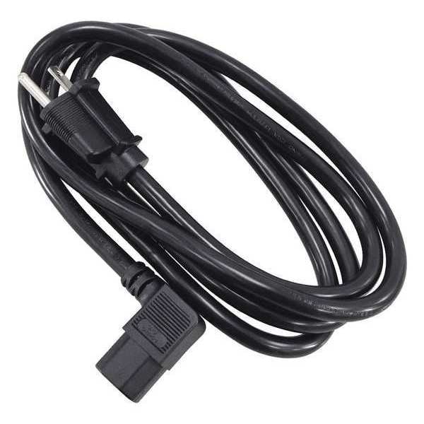 Monoprice PC Power Cord, 5-15P, IEC C13, 6 ft., Blk, 10A - 7676