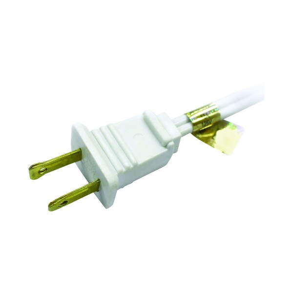 Home Plus Extension Cord, 16 AWG, Indoor, 16/2, 6 ft - IN162PT206WHHP