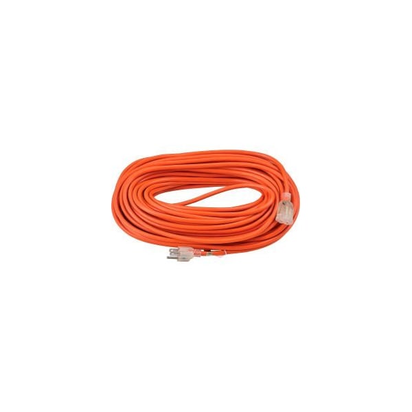 Global Equipment SJTW Extension Cord, 16 AWG, Outdoor, 16/3, 100 ft - FL-101L16AWG-100FT