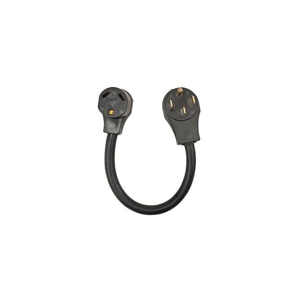 Technology Technology T6D-30AM15AF12 12 in. 15 & 30A Male Power Cord Adapter for Connecting - T6D-30AM15AF12