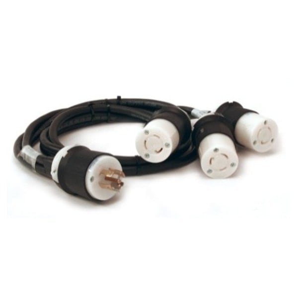 Apc Splitter Power Cord, L21-20P, SJ, 2, 4, 6 ft. - AP9883