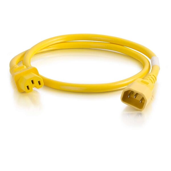 C2G 10Ft C14 To C13 14/3 Sjt Yellow - 17568