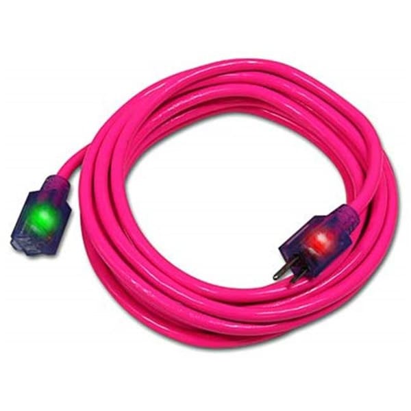 Century Wire & Cable SJTW; Cold Weather Extension Cord, 14 AWG, Outdoor, 14/3, PVC, 50 ft - 250586