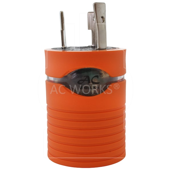 Ac Works Locking Adapter L6-30P 30A 250V Locking Plug to 4-Prong 30A L14-30R - ADL630L1430