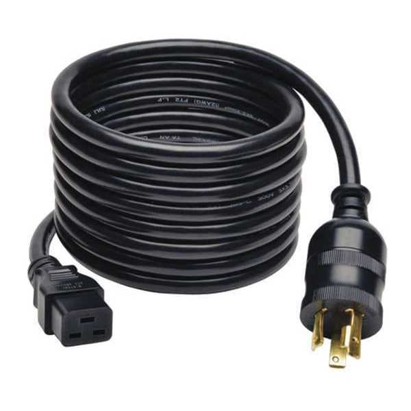 Tripp Lite Power Cord, HD, C19, L6-30P, 20A, 12AWG, 12ft - P040-012-P30