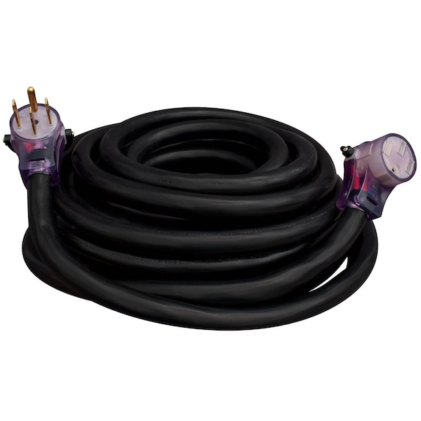 Valterra RV 50A EXTENSION CORD W/LED LIGHT 50FT - A10-5050EHLED