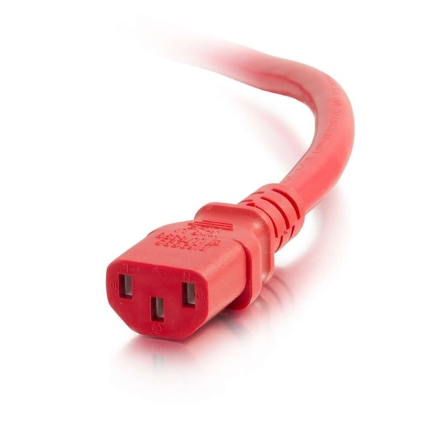 C2G 10Ft C14 To C13 14/3 Sjt Red - 17565