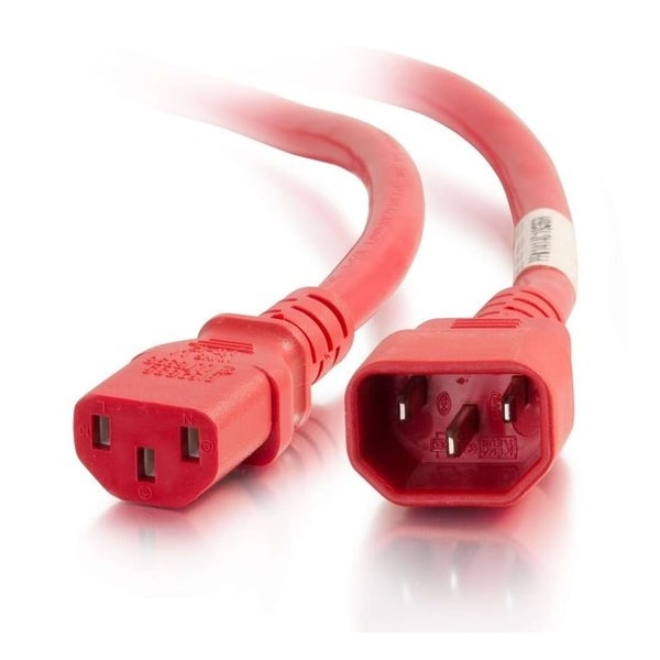 C2G 10Ft C14 To C13 14/3 Sjt Red - 17565