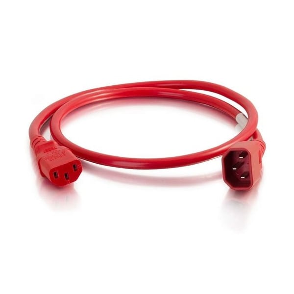 C2G 10Ft C14 To C13 14/3 Sjt Red - 17565