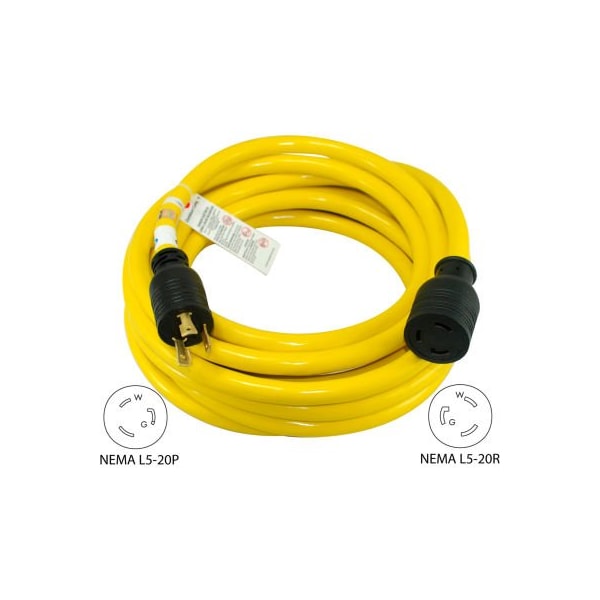 Conntek Conntek 20552, 50', 20A, Locking System Extension Cord with NEMA L5-20P/R - 20552