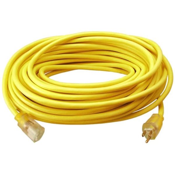 Master Electronics SJTW Extension Cord, 12 AWG, Indoor/Outdoor, 12/3, 100 ft - 455865