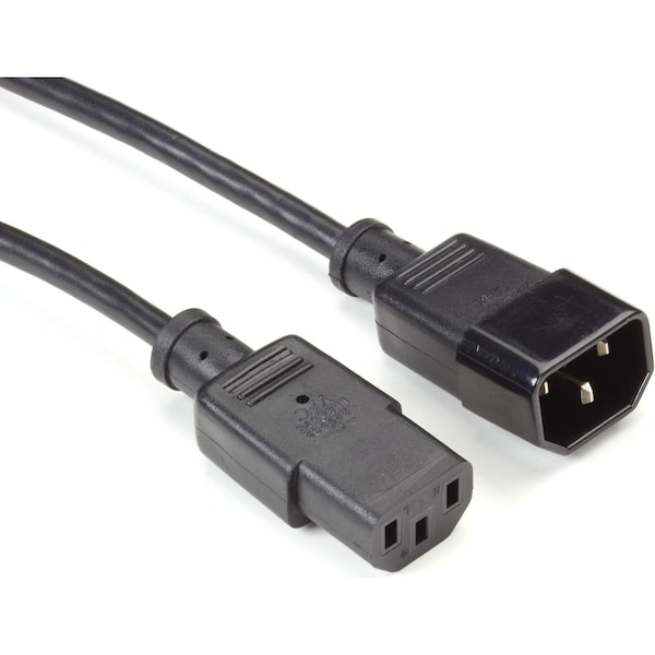 Black Box Iec 320 C13 Socket To Iec 320 C14 Plug Molded Extension Power Cord - EPXR14