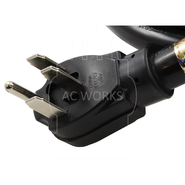 Ac Works 15FT RV 50A Detachable Power Supply Cord with Power Indicator - S1450SS2-15