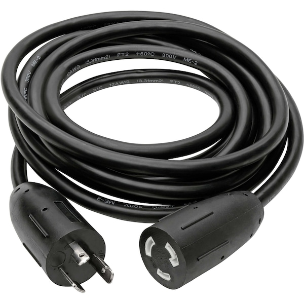 Tripp Lite Power Cord, HD, L5-20P, Lock, 20A, 12AWG, 15ft - P046-015-LL