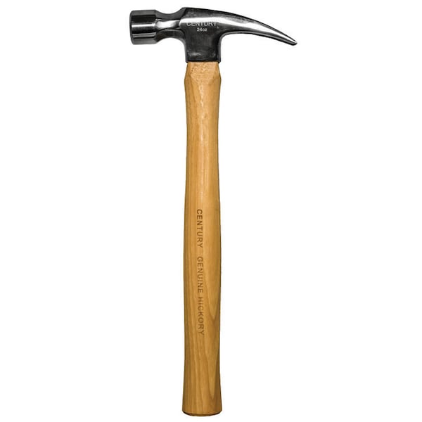 Century Drill & Tool Hammers Wood Handle 24 Oz Straight 15-1/4" Length - 72278