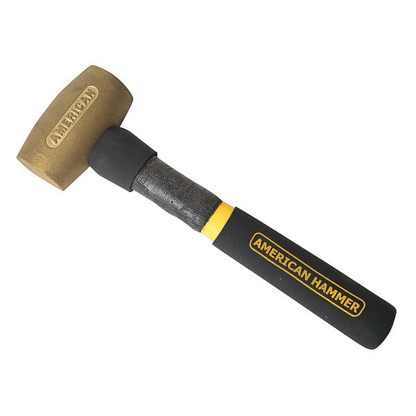 American Hammer Non-Spark Hammer, Bronze, 3.5 lb. - AM3.5BZXFG