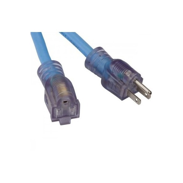 Bayco Cold Weather Extension Cord, 12 AWG, Outdoor, 12/3, 25 ft - BYSL-996