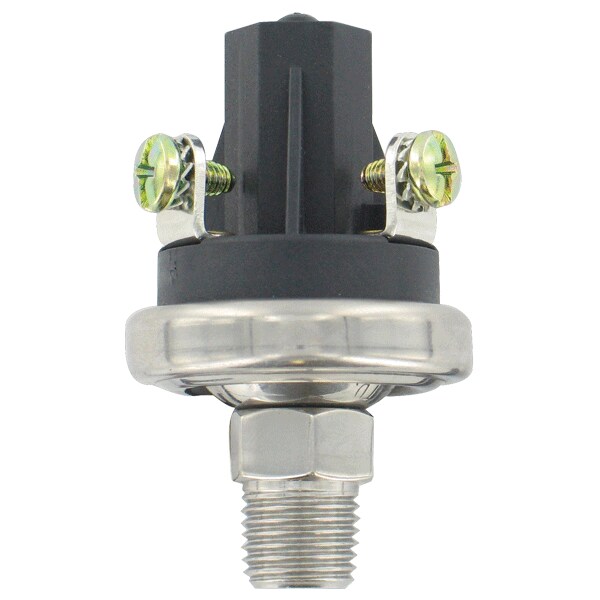 Instrumentos Dwyer. Interruptor de presión de latón duradero, ajustable de 14 a 24 psi, SPDT, conexión macho de 1/4 pulgadas NPT. - A6-551221
