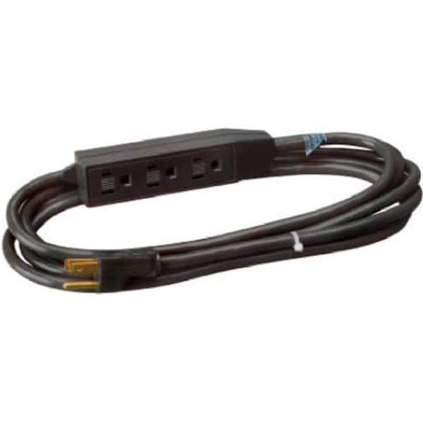 Master Electronics SJTW Extension Cord, 16 AWG, Indoor, 16/3, 3 Outlets, 12 ft - 834745