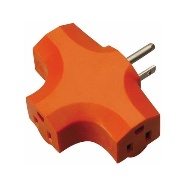 Nextgen 3-Outlet Power Adapter; Orange - NE450873