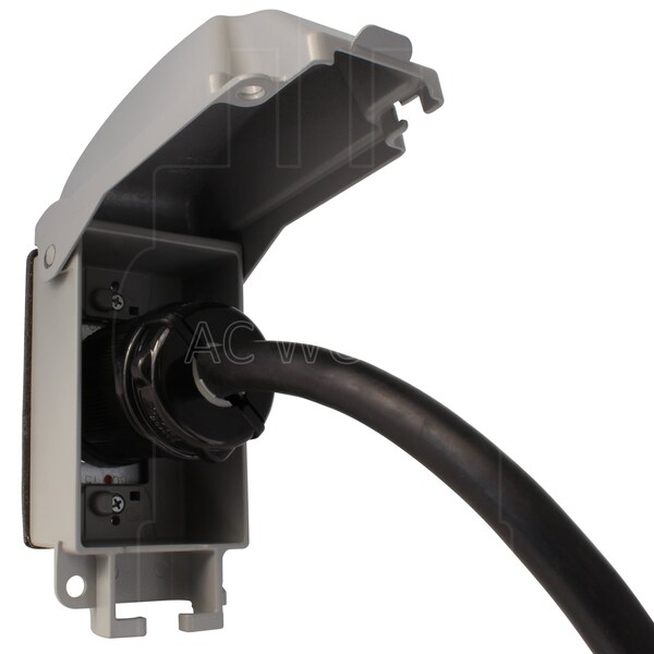 Ac Works 1ft. 30A 125V NEMA TT-30 RV Outlet Extender - STT30PR-012
